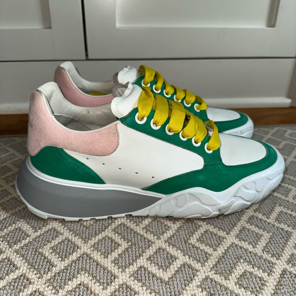 Alexander McQueen Court Trainers!
